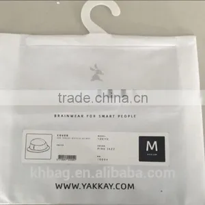 Plastic Hanger Garment Underwear Clothes Zip Lock Packaging Bag With Proof thumbnail-6