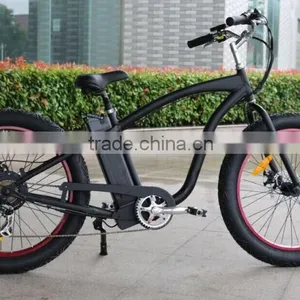 New Design 24 High Speed Snow Beach Ebike/bike/bicycle Fat Tires Bicycle Mountain Bicycle Made in China ,OEM(HP-Beach Bike) thumbnail-3