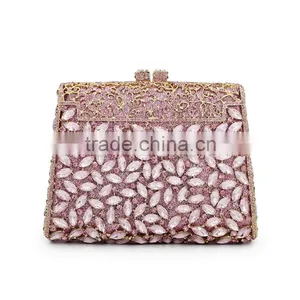 Hard Shell Crystal and Rhinestone Evening Bags (88142A-P2) thumbnail-2