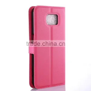 Wholesale Folio Stand Case for Samsung GALAXY S7 Plus PU Leather Flip Cover With Wallet thumbnail-5