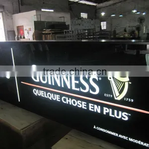 Silk Screen Printing Light Box, External Sucking Sign Box ,3D Acrylic Moulding Signage,acrylic Billboard Outdoor thumbnail-4