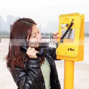 Industrial Unlocked Military Telephone KNSP-11 Rugged Weatherproof Waterproof Public Telephone thumbnail-5