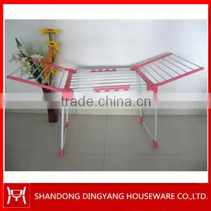 New Type Foldable Display Rack for Clothes,balcony Clothes Hanger thumbnail-1