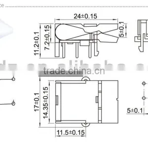 HOOK SWITCH/0.2A 60V(SX-S2-WS) thumbnail-2