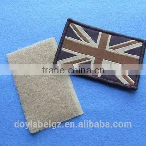 China Wholesale Nice Quality Low MOQ Customized Woven Patch for Clothing thumbnail-1