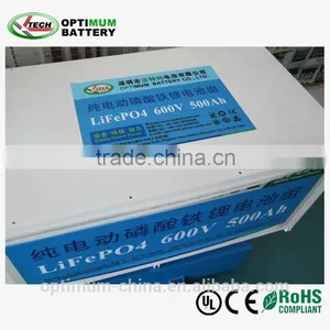 Deep Cycle 600v 500ah Lithium Ion EV Battery Pack thumbnail-1