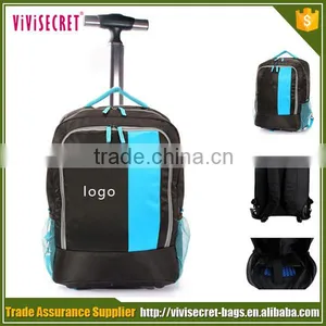 Popular High Quality Wheeled Trolley Backpack With Carry on Trolley Bag thumbnail-2