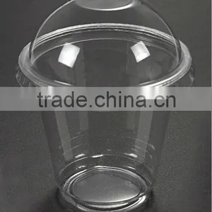 Disposable Clear Plastic PET Cup With Lid (150ml) thumbnail-1