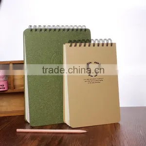 Kraft Paper Cover Notepad, Spiral Mini Notebooks thumbnail-2