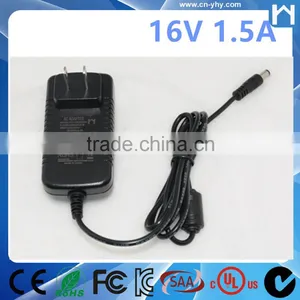 Switching Power Supply 100-240Vac Universal AC-DC Adapter 16V 1.5A Charger for Security IP Camera thumbnail-1