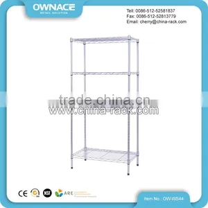 NSF Approval Adjustable Chrome Wire Home Storage Rack thumbnail-1