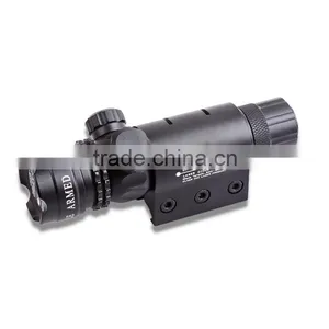 650nm Wavelength Laser Rifle Scope, Adjustment Hunting Riflescope, Red and Green Laser Sight thumbnail-2