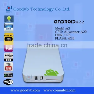 Tronsmart Prometheus Amlogic M6 Dual Core Android 4.1.2 Jelly Bean TV Box 1GB RAM 4GB ROM 1.5GHz CPU Wifi 3D XBMC---Black thumbnail-1