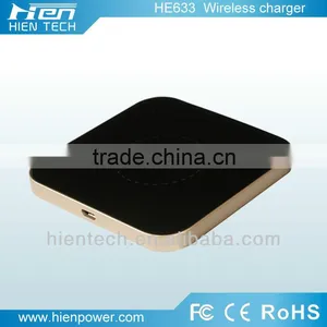 2016 New Product Qi Compatible Wireless Charger for Iphone 6 and Samsung Smart Phone thumbnail-4
