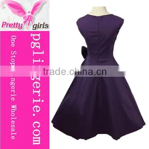 Hot Sale Laides Vintage Retro Dress For Women thumbnail-1