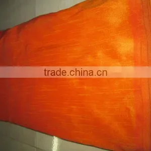 SILK ORANGE SILK FABRIC MATERIAL TEXTILE thumbnail-1