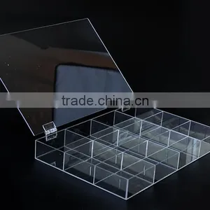 With Lid Acrylic Jewelry Holder Display Box thumbnail-2