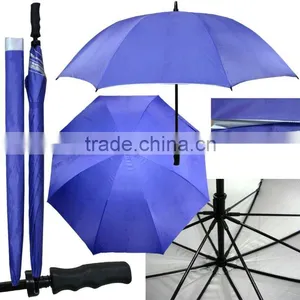30"x8kx14mm UV Fiberglass Double Canopy Golf Umbrella thumbnail-1