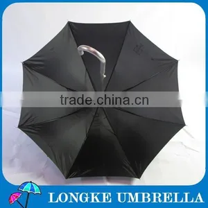 24" Promotional Umbrella Black Color Aluminum Umbrella for Advertsing thumbnail-3
