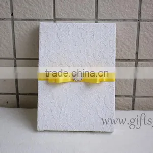 Elegant Wedding Invitations Silk Boxes Wholesale thumbnail-2