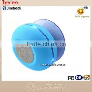 Funny Portable Waterproof Shower Bluetooth Speaker, Enable Adsorb on Wall and Car thumbnail-1