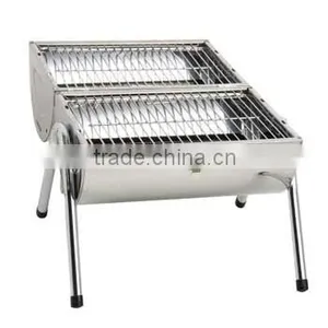 Portable Stainless Steel Charcoal Grill Bbq Charcoal Grill thumbnail-2
