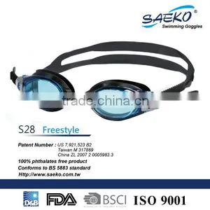 Freestyle - High Quality Woman Sport Wide Vision Swimming Goggles thumbnail-4