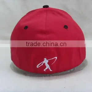 Customized Flexfit Cap 100% Cotton Twill Fabric 6 Panels -structured thumbnail-3