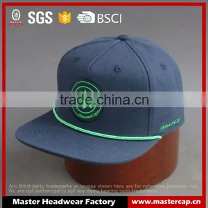 Customer 5- Panel Snapback Hat With Special Front String thumbnail-1