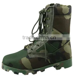 Tactical Boots Camflage Combat Boots Military and Civil Use Boots High Quality Factory Low Price Leather Boots thumbnail-1