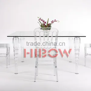 Transparent Resin Table for Wedding T002 thumbnail-1