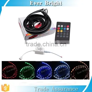 New Car Decoration Accessories Remote Control Automotive LED Decorative Lights RGB Color Changing Car LED Chassis Light thumbnail-2