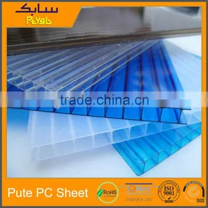Opal Translucent Doublewall Polycarbonate pc Roof Sheet thumbnail-1