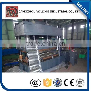 Roll for Metal Roofing Tiles Stone Coated Glazed Tile Roofing Cold Roll Forming Machine thumbnail-5