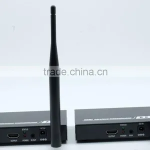 Pinwei PW-DT211W Popular Wireless HDMI Video 165ft (50m) 1080P 60HZ HDMI Over Wireless Extender Kit for PC HDTV DVD Player thumbnail-3