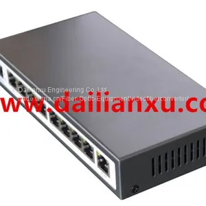 8 Ports 10/100M/1000M Gigabit POE Switch With One 1000M Uplink Ethernet Port 48VDC 24V DC thumbnail-2