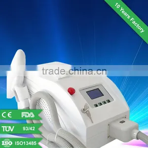 Q Switched Nd Yag Laser Tattoo Removal Machine 1064nm 532nm Q Switch Nd Yag Tattoo Removal Pigmentation Removal Laser Tattoo Removal Equipment Machine / Home Use Portable Nd Yag Laser For Tattoo thumbnail-1