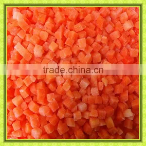 Frozen Vegetables IQF Carrot Diced thumbnail-1