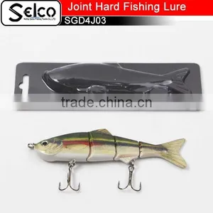 Jointed Artifical Minnow Joint Plastic Swimbaits10" thumbnail-6