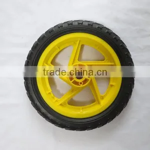 12"x 1.75" Small Plastic Stroller Bike Wheel thumbnail-2