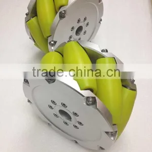 10 Inch (254mm) Heavy Duty Industrial Mecanum Wheel NM254A(professional Custom,Payload:300~500kg/pcs) thumbnail-1