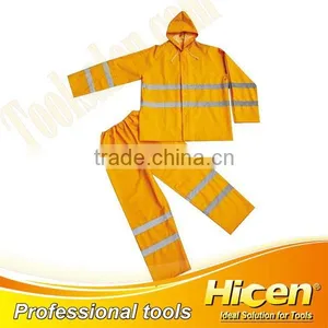 High Quality PVC Raincoat With Stripes Pvc Vinyl Raincoat thumbnail-1