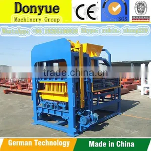 German QT4-15 no Manual Color Paving Interlock Brick Block Making Machine for Best Sale thumbnail-3