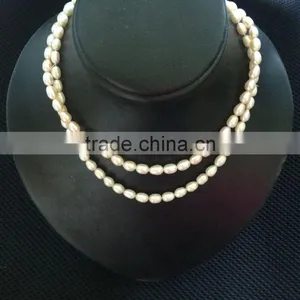 Loose Freshwater Pearls Polished Pearl Necklace Bangles thumbnail-1