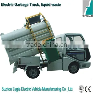 Electric Collection Truck for Liquid Waste , CE Approved thumbnail-1