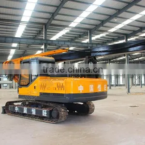 20m Excavator Mounted Full Hydraulic Rotary Pile Driver for Sale thumbnail-1