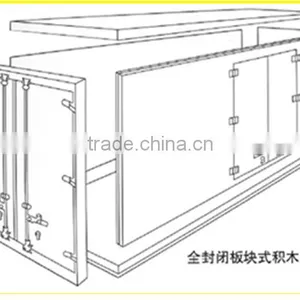 Shiny Finish Dry Cargo Truck Body Panel/reefer Box Truck Body thumbnail-1