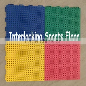 Stylish Interlocking Sport Flooring for Playground, Kindergarten thumbnail-1