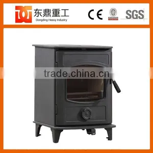 Artificial Freestanding Wooden Fireplace/wood Fireplace With Swivel Casters GR908 thumbnail-1