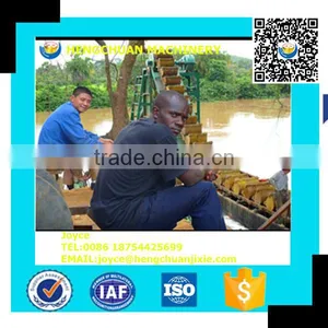 China Price Hot Selling Gold Dredger/Gold Mining Machine/Bucket Chain Gold Dredge thumbnail-2